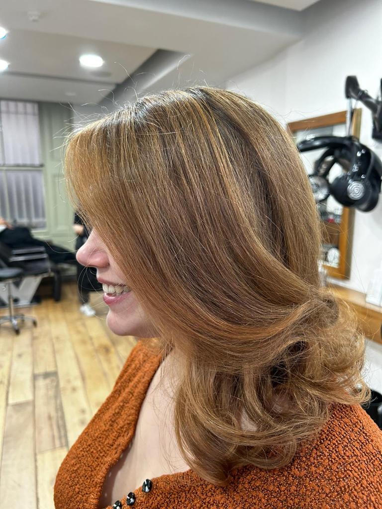 Natural hair colour by Hair Organics Notting Hill