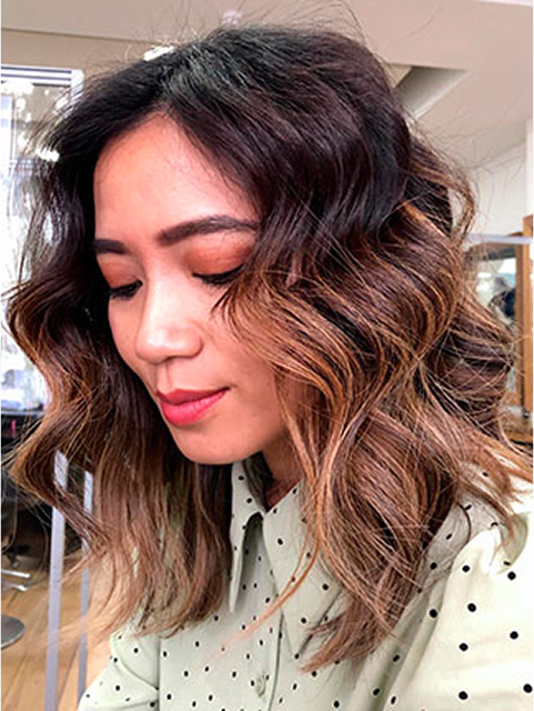 Natural hair colour by Hair Organics Notting Hill