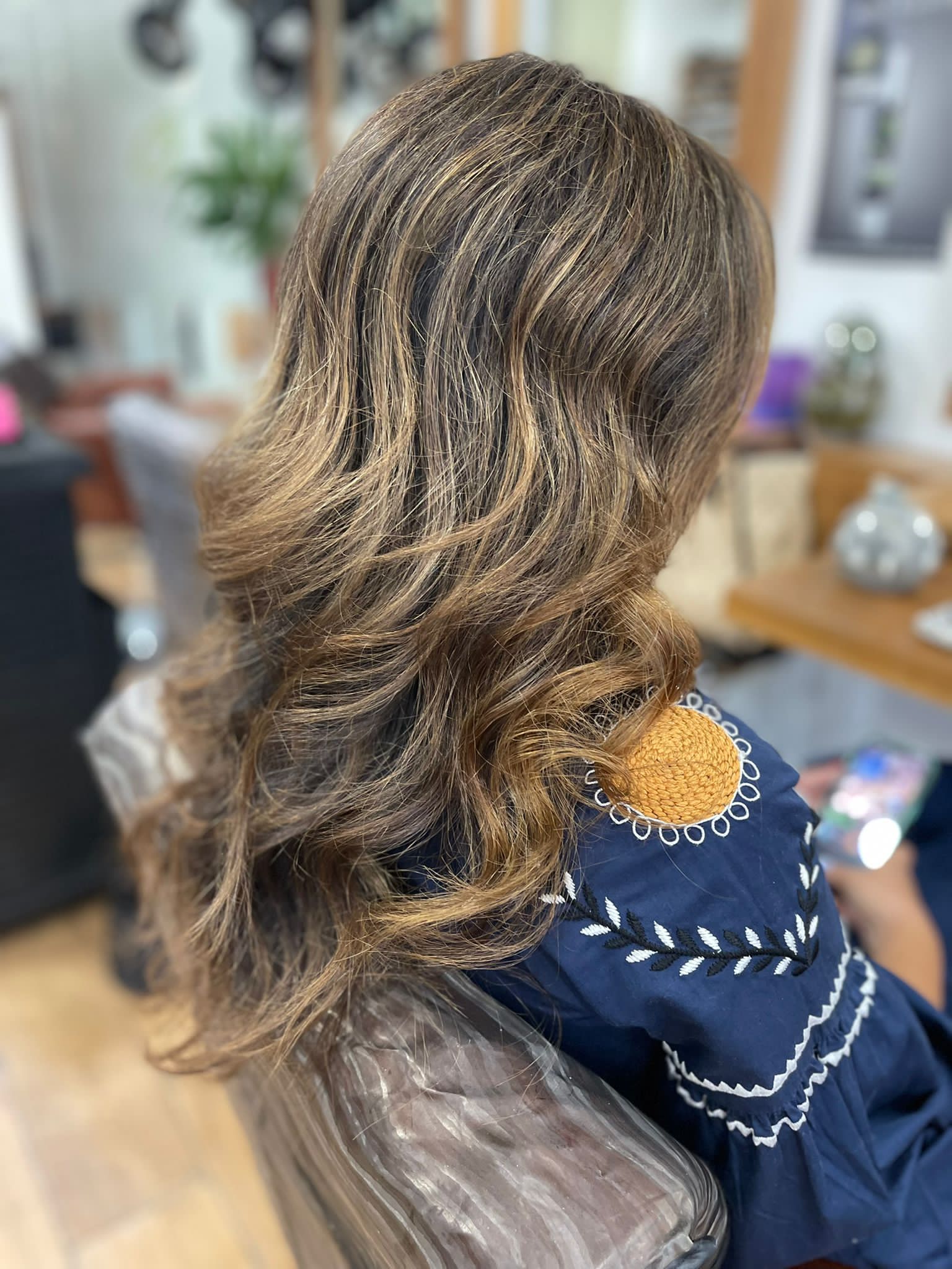 Natural hair colour by Hair Organics Notting Hill
