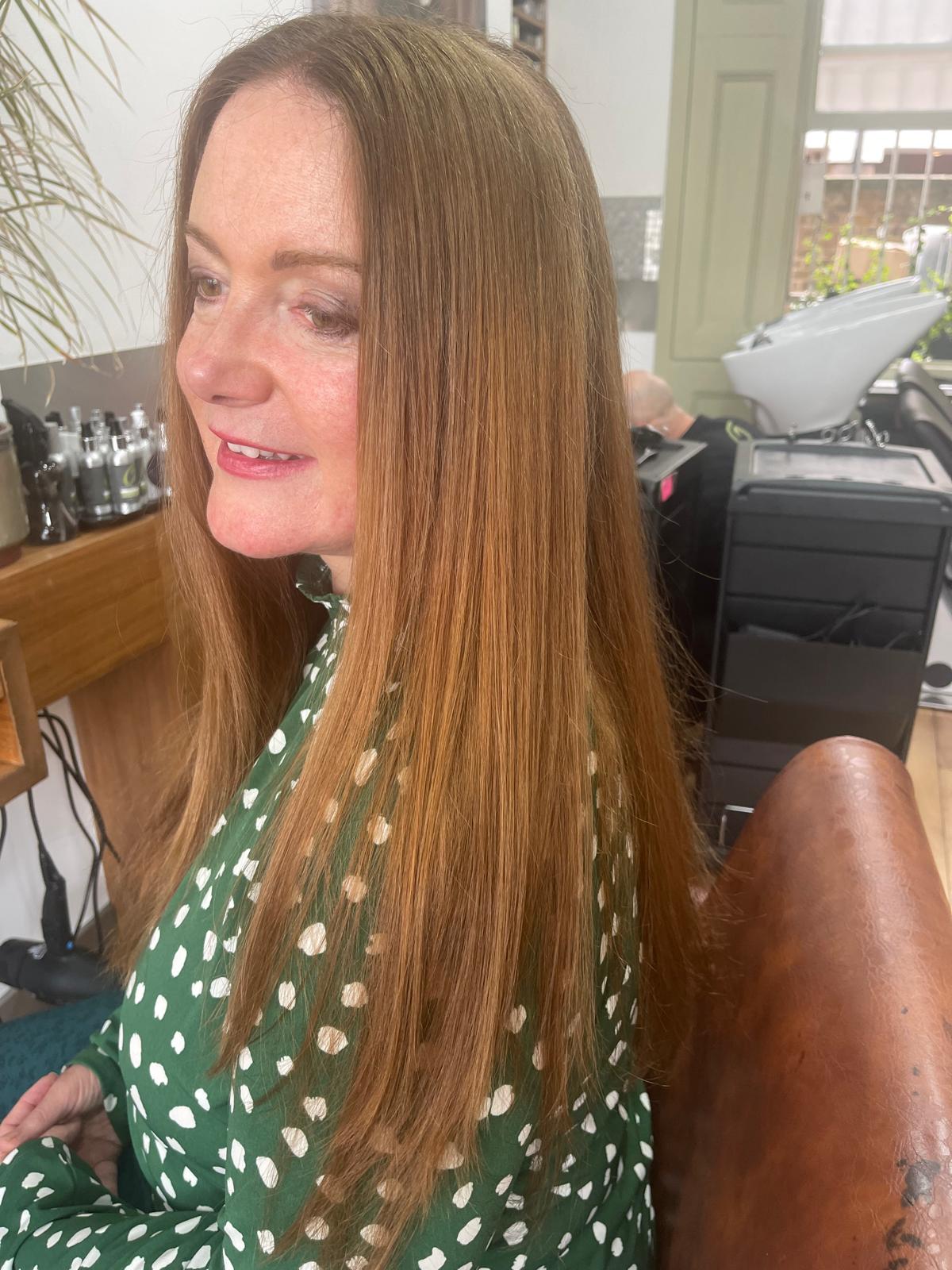 Natural hair colour by Hair Organics Notting Hill