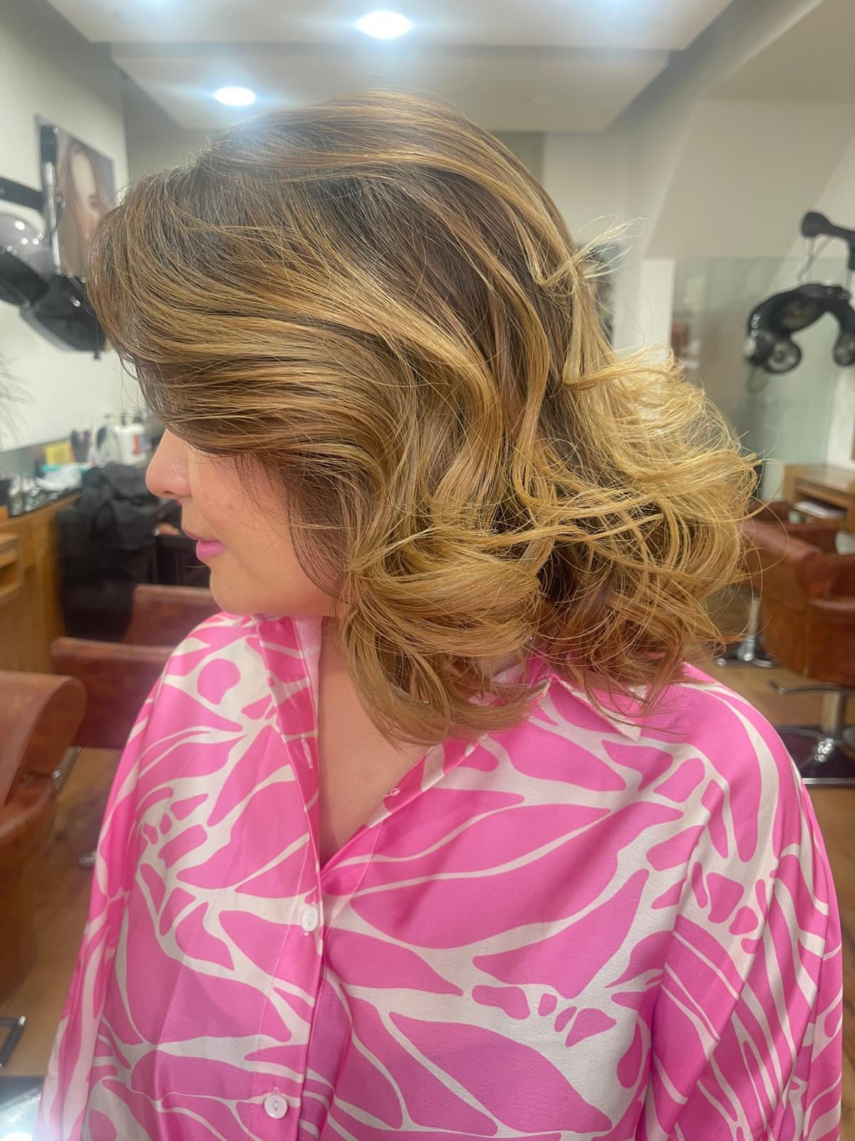 Natural hair colour by Hair Organics Notting Hill