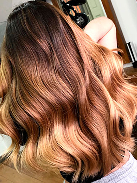 Brunette colour by Hair Organics Notting Hill