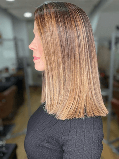 Natural hair colour by Hair Organics Notting Hill