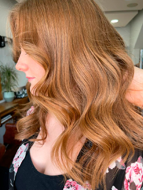 Organic smoothing treatment result by Hair Organics Notting Hill